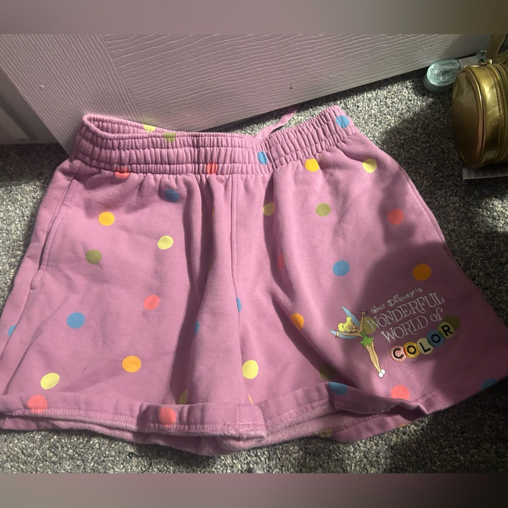 Disney Tinker Bell Polka Dot Shorts
